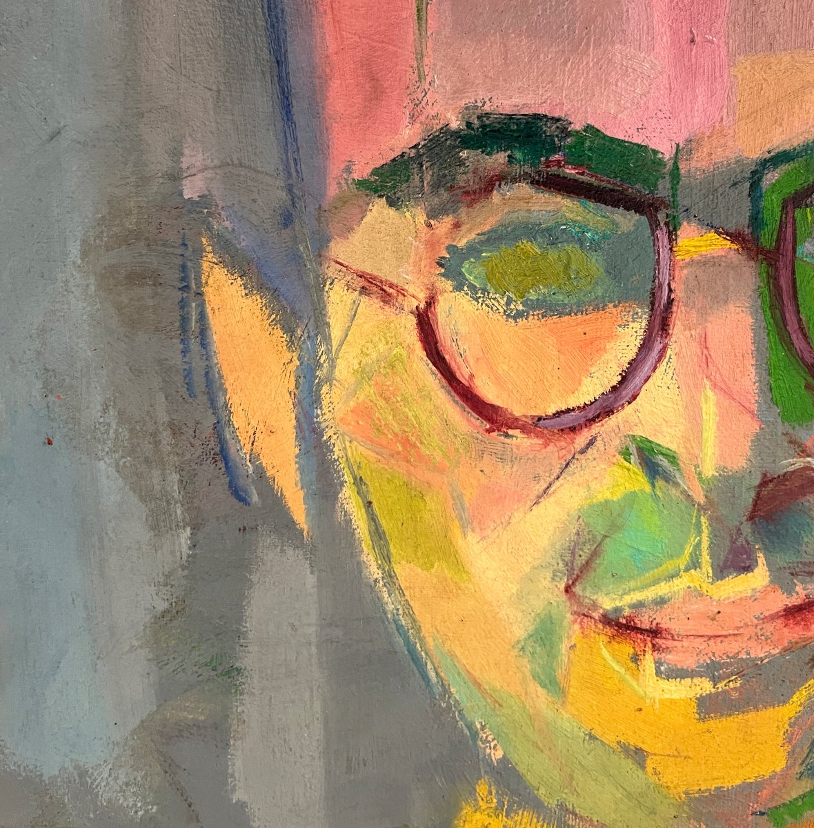 Claude Vanier (Simon Abramovitch, Le Havre, France, 1910-1958) Autoritratto-photo-3