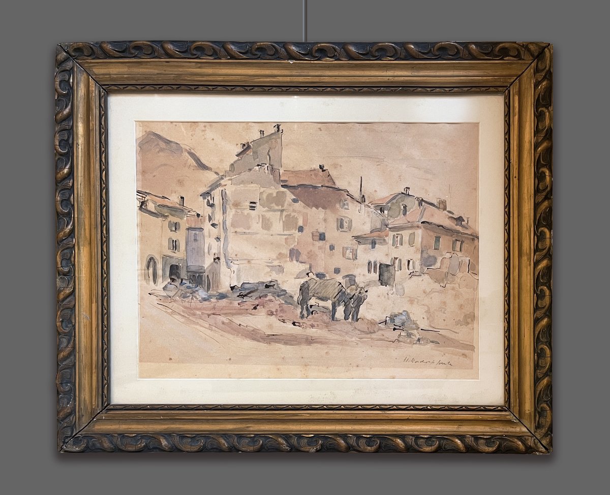 Hermann Rudorf (Germania, 1862–1935) Periferia di Fiesole, Firenze