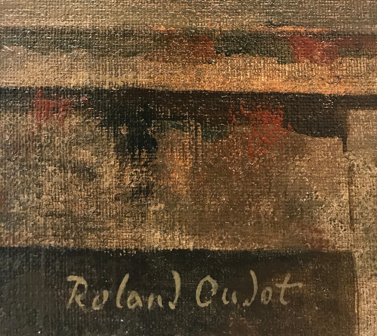 Roland Oudot (Parigi, 1897-1981) Natura morta-photo-4