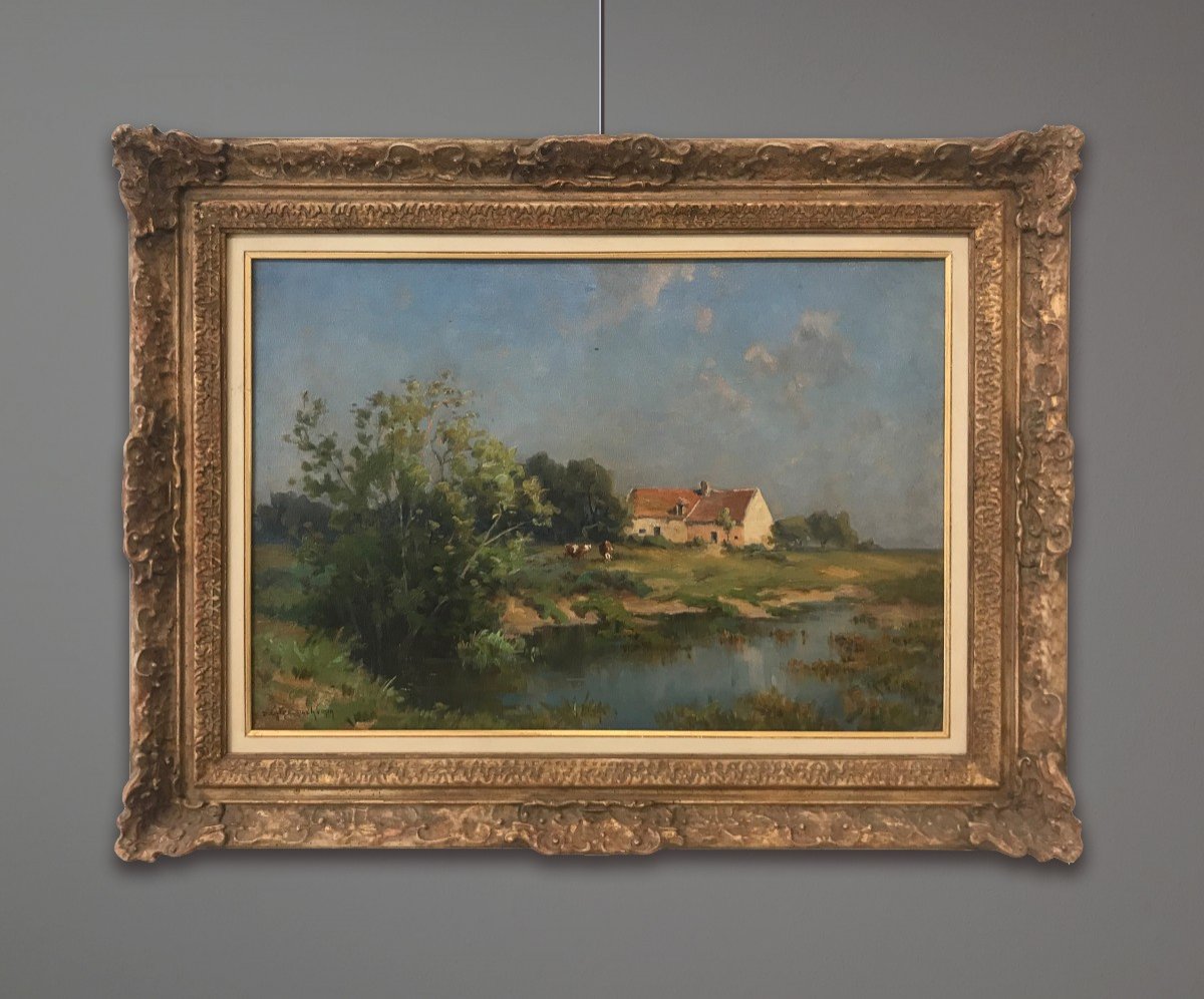 Daniel Duchemin (1866-1937) Paesaggio