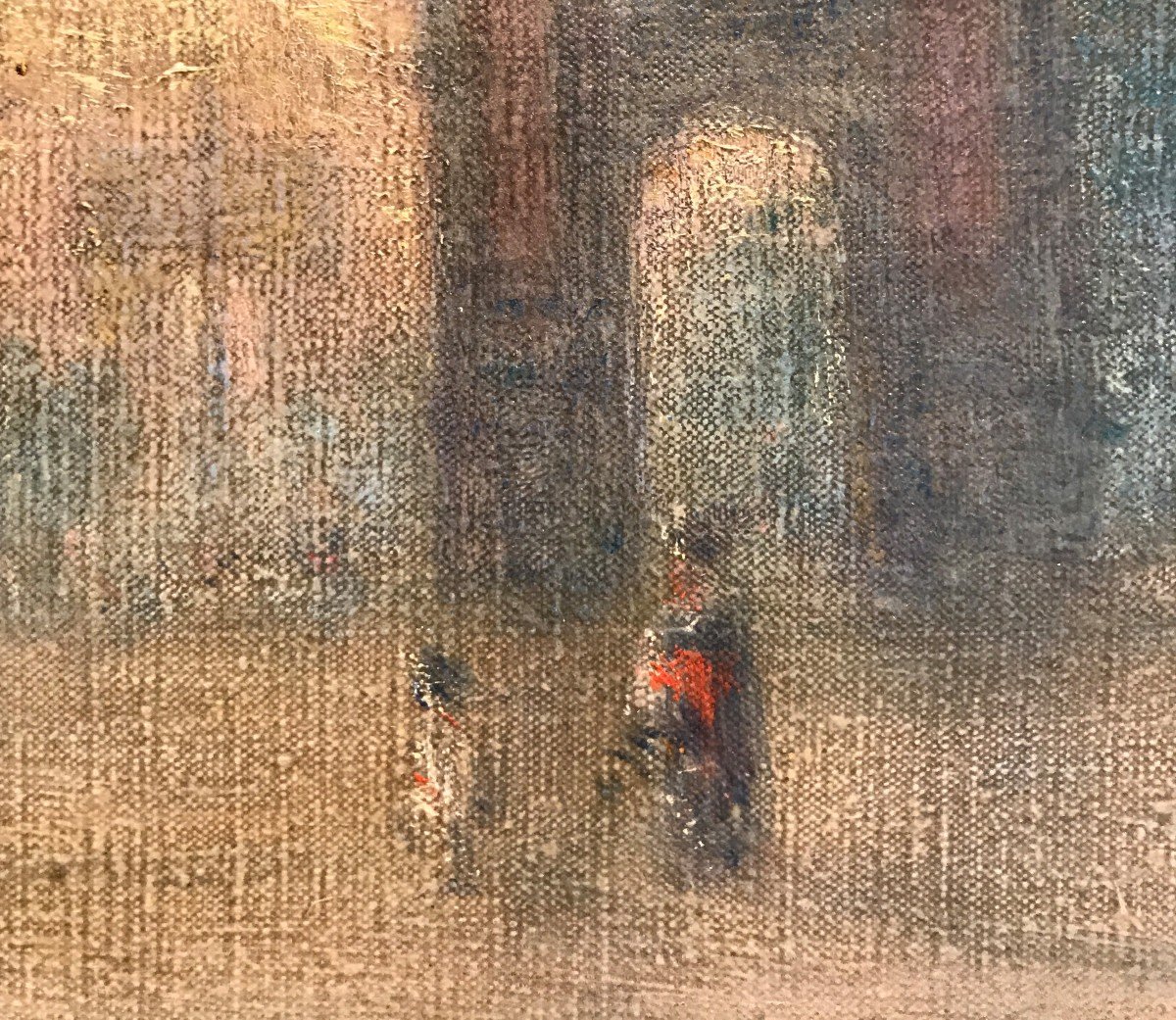 Marie-Gabriel Biessy (1854-1935) Arc du triomphe du Carrousel-photo-1