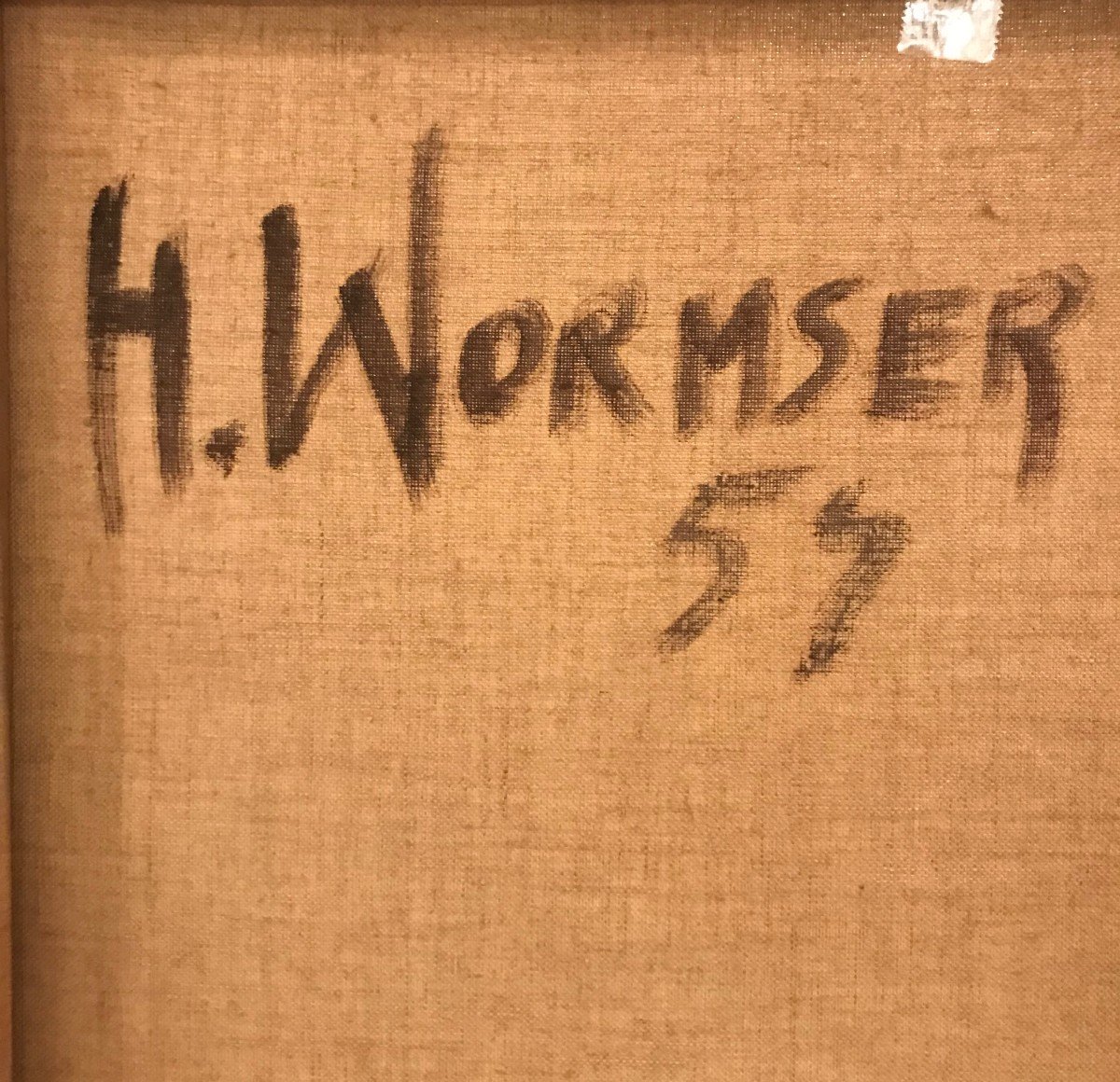 Henry Wormser (1906-1986) Strumenti su fondo grigio, 1954-photo-4