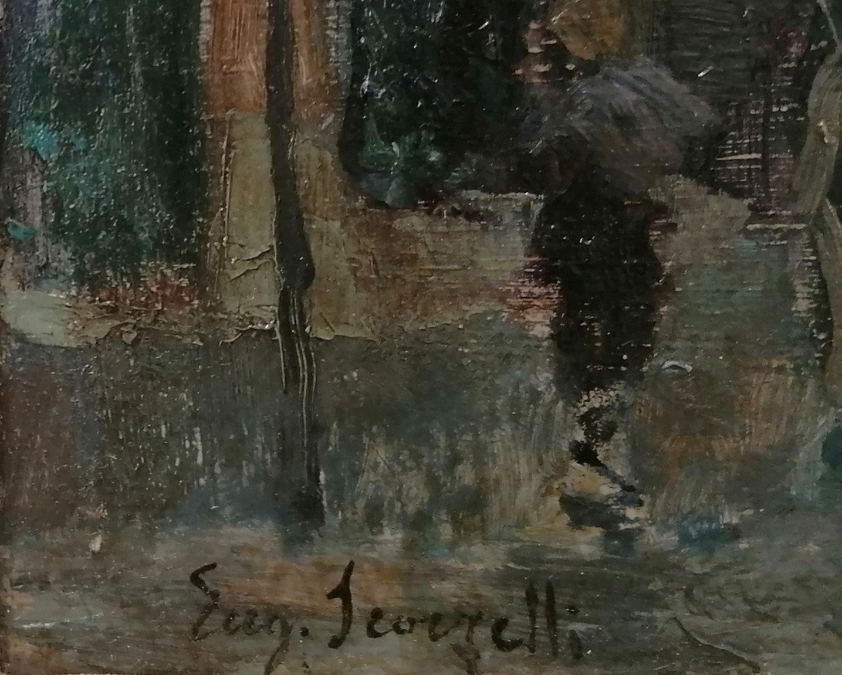 Eugenio Scorzelli (1890-1960) Veduta di Parigi, Pendant-photo-1
