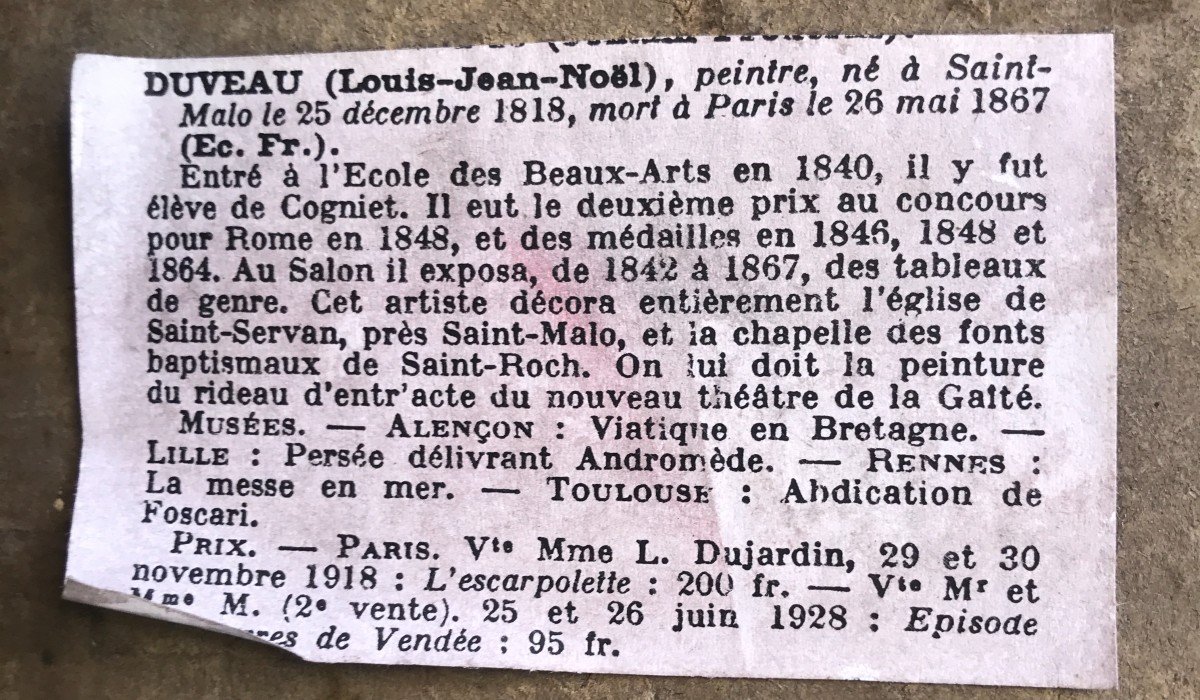 Louis Jean Noel Duveau (1818-1867) Naufragio-photo-4