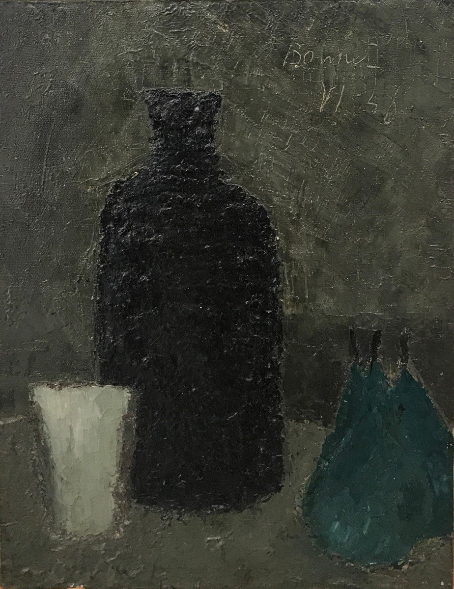 Philippe Bonnet (1927-2017) Nature Morte Aux Poires, 1948-photo-3