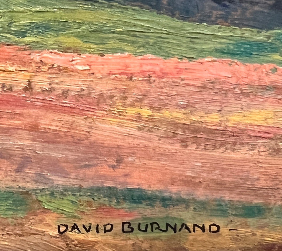 David Arnold Burnand (1888-1975) Paesaggio-photo-2