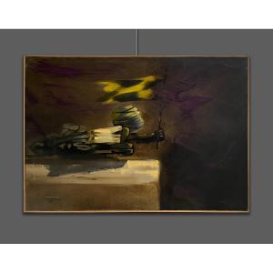 Gaston Orellana (Valparaíso, Cile, 1933) La Bandiera Gialla, 1971