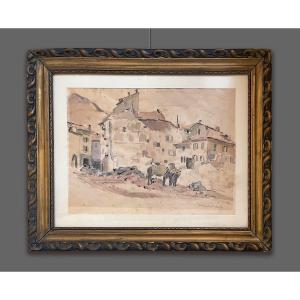 Hermann Rudorf (Germania, 1862–1935) Periferia di Fiesole, Firenze