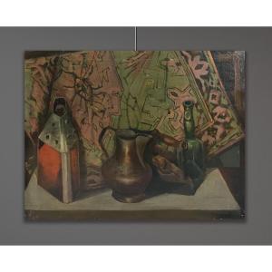 Artiste Du 20ème Siècle, Signé Colombo Guido, Nature Morte