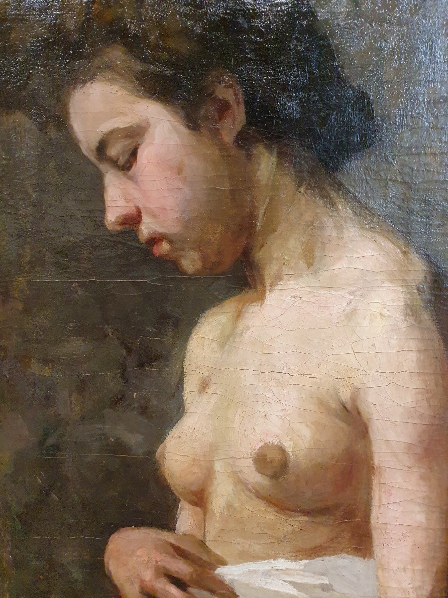 Dipinto nudo fine 800 -photo-2