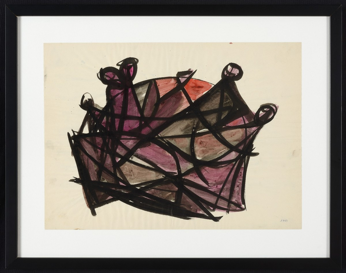 Nedda Guidi disegno 1960