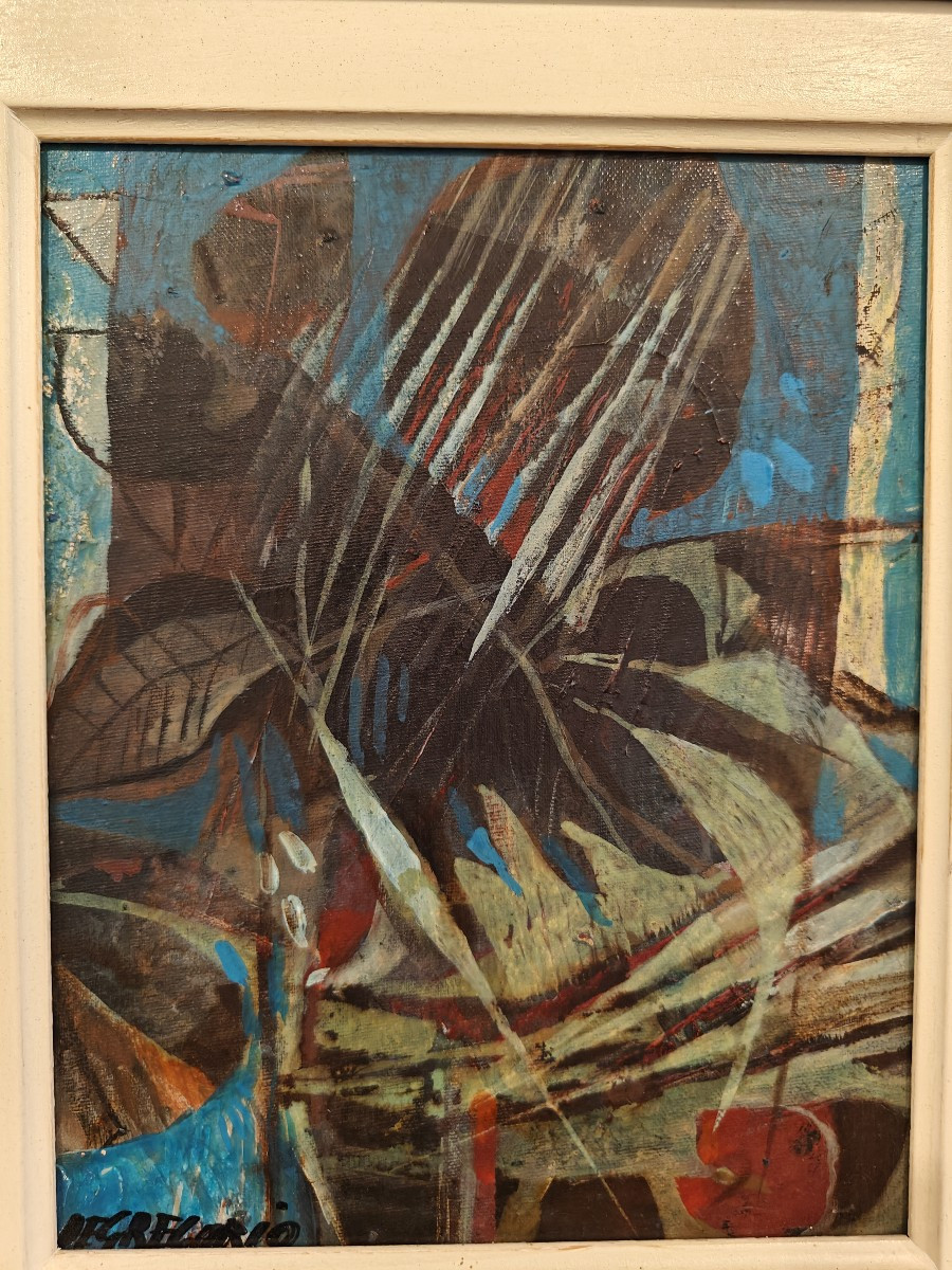 Giuseppe De Gregorio (1920-2007) Natura morta - olio-photo-2