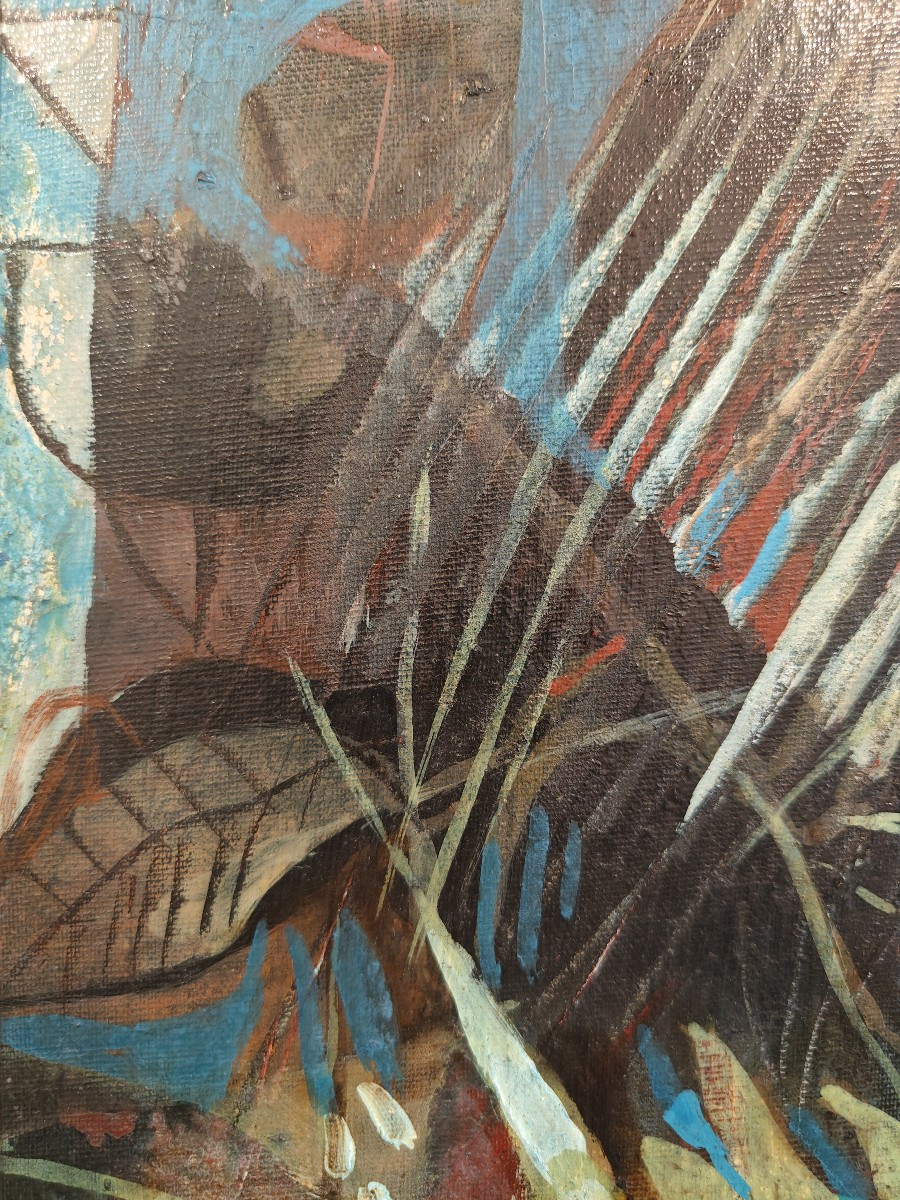 Giuseppe De Gregorio (1920-2007) Natura morta - olio-photo-3