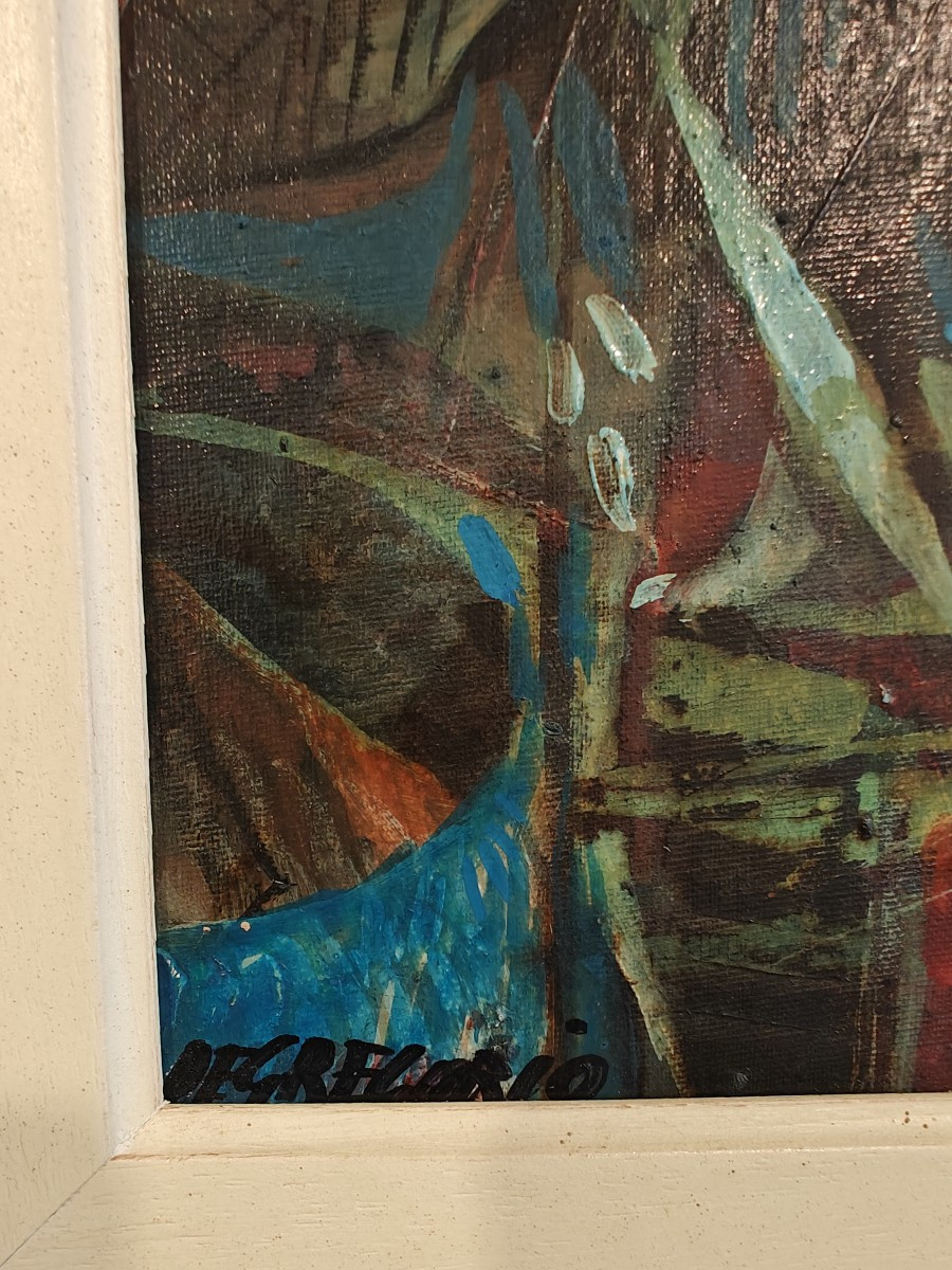 Giuseppe De Gregorio (1920-2007) Natura morta - olio-photo-2