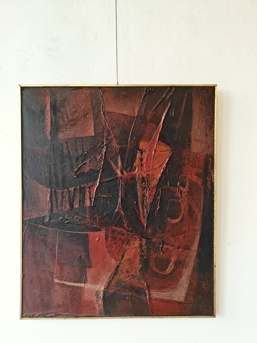 Giuseppe De Gregorio (1920-2007) - olio su tela-photo-2