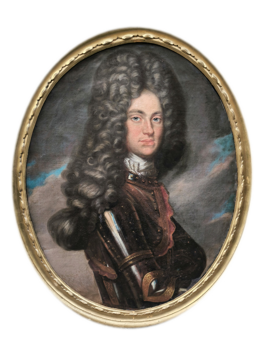 Ritratto di giovane nobile, maestro francese della fine del secolo XVII - inizi XVIII