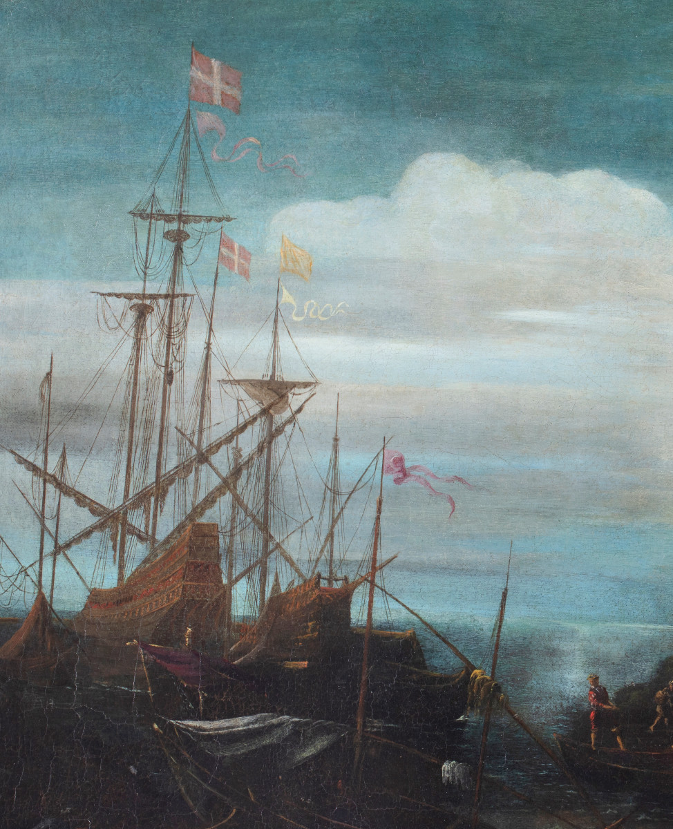 "La pesca delle aragoste", Agostino Tassi  (1580 - 1644)-photo-2