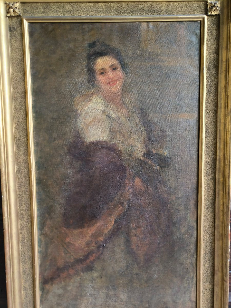 Ritratto di musicante, Attilio Andreoli (1877 - 1950)-photo-3