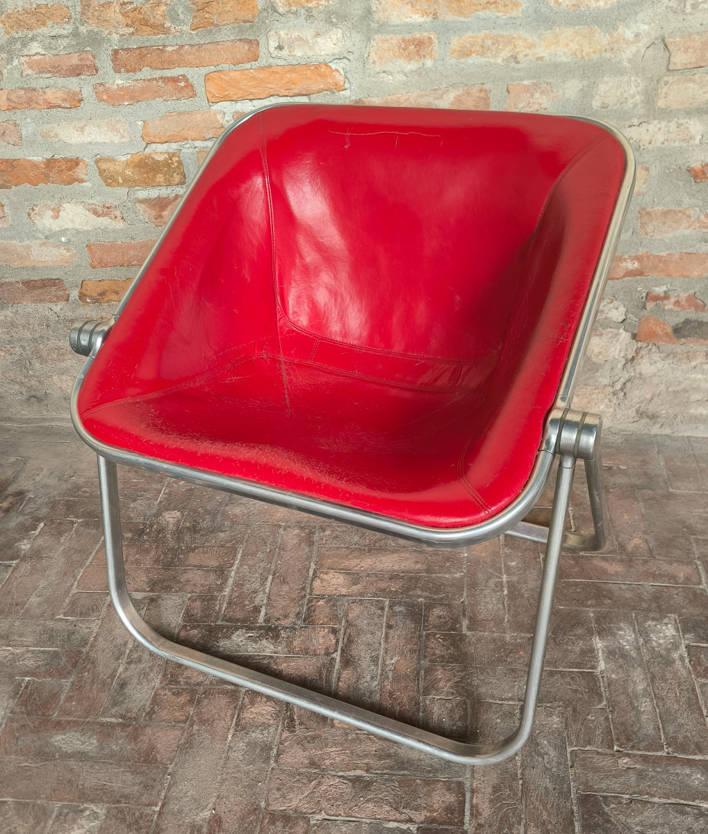 Poltrona pieghevole modello "Plona", anni '70 del secolo XX.