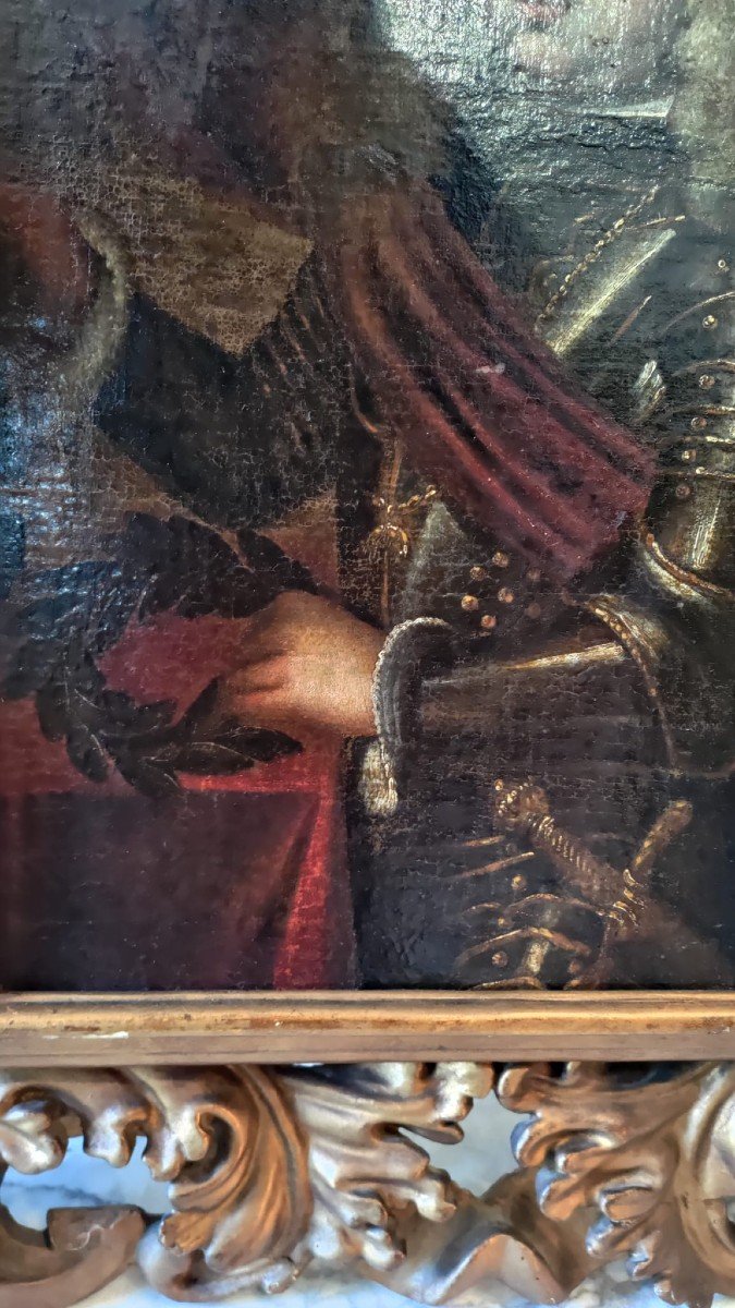 Quadro del XVI secolo ritraente un giovane nobile (probabilmente della famiglia reale) -photo-3