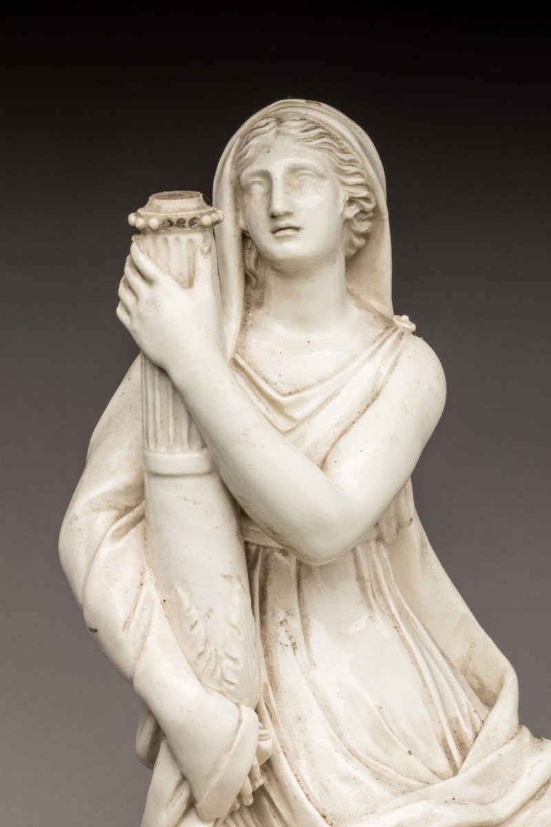 Patrizio romano alla colonna, GIOVANNI VOLPATO, ceramica bianca, XVIII secolo   -photo-2