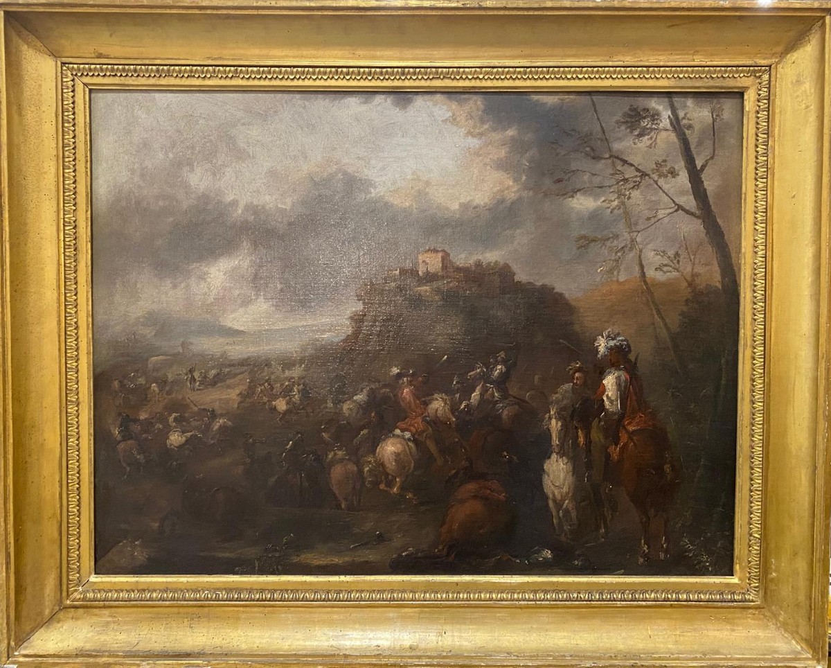 “Battaglia” – Scuola Italiana, XVII secolo, Antonio Maria Marini