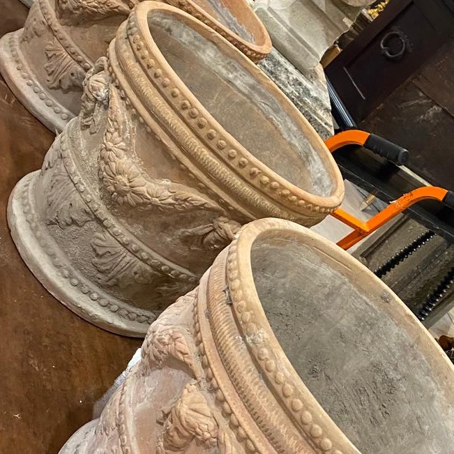 Quattro vasi in terracotta – Stingo, Napoli-photo-1