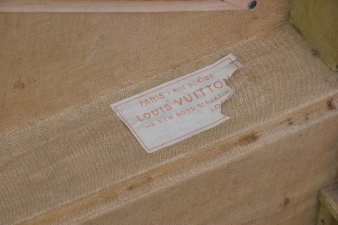 Baule da viaggio Louis Vuitton – Inizio XX secolo – con chiave originale-photo-4