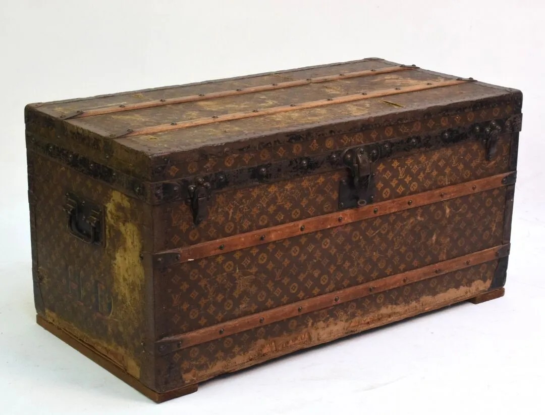 Baule da viaggio Louis Vuitton – Inizio XX secolo – con chiave originale