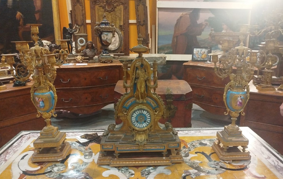 Importante trittico – Epoca Napoleone III – XIX secolo