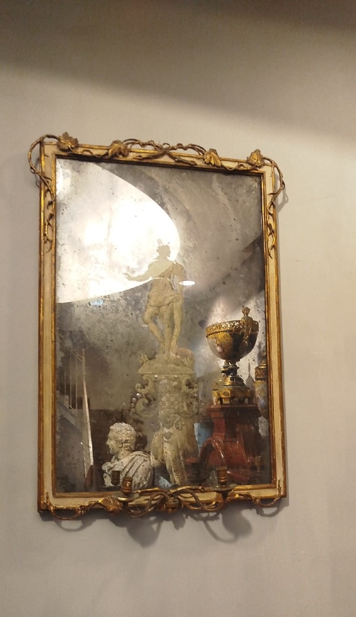 Coppia di specchiere, Napoli XVIII secolo – Specchi incisi