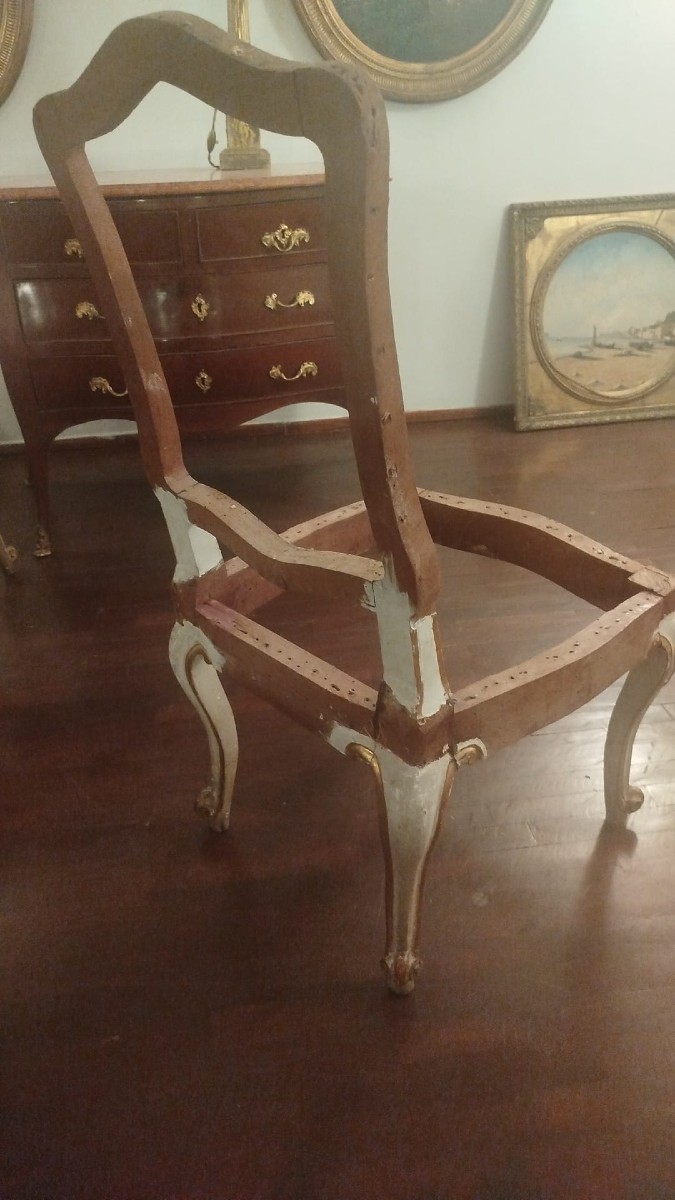 10 Sedie Luigi XV, XVIII secolo-photo-3