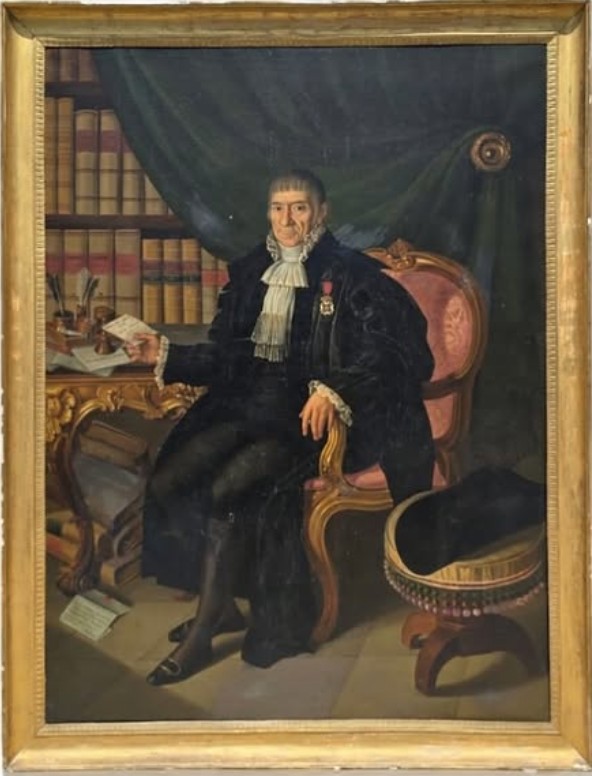 Ritratto di Leonardo Santoro (1764–1853), chirurgo napoletano