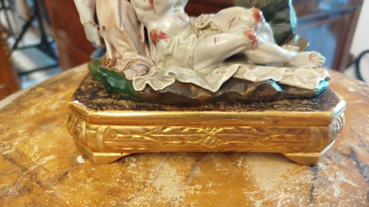 Pietà – Capolavoro della scultura barocca napoletana, attribuibile a Nicola Fumo-photo-2