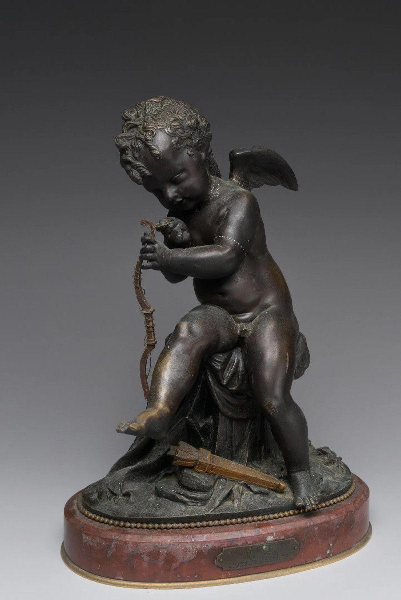 Cupido che fabbrica il suo arco