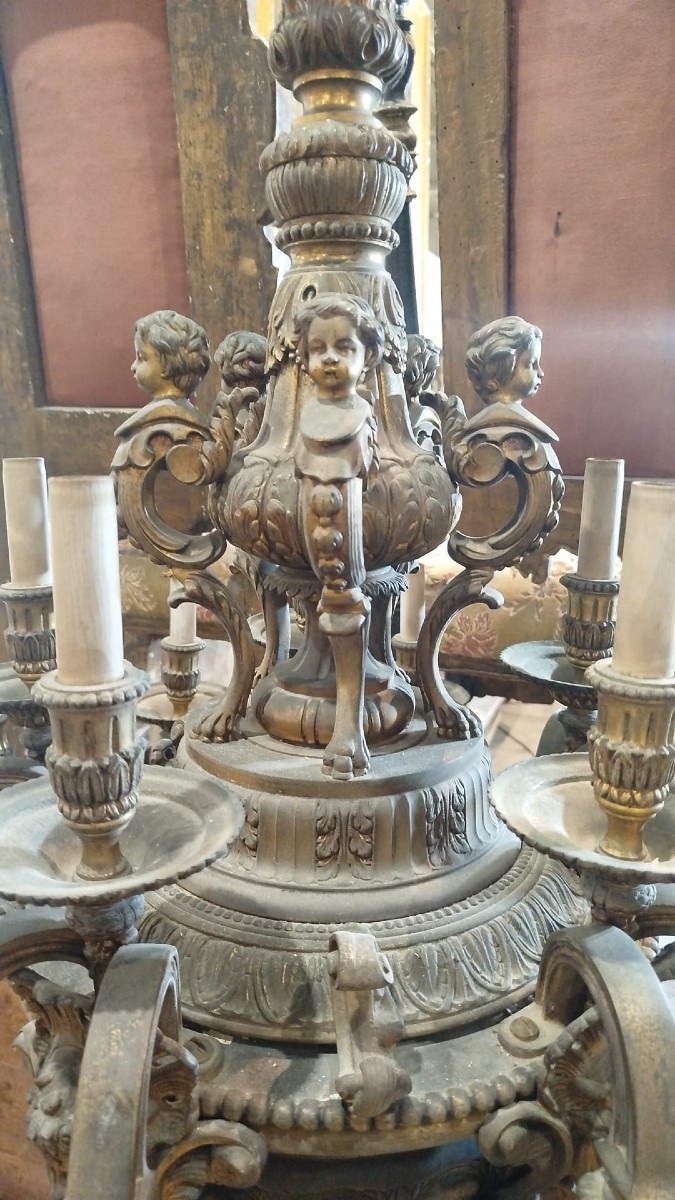 Lampadario in stile Reggenza-photo-2