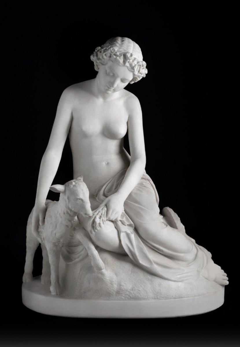 Giuseppe Lazzerini “Esmeralda e la sua capra Djali” – 1860