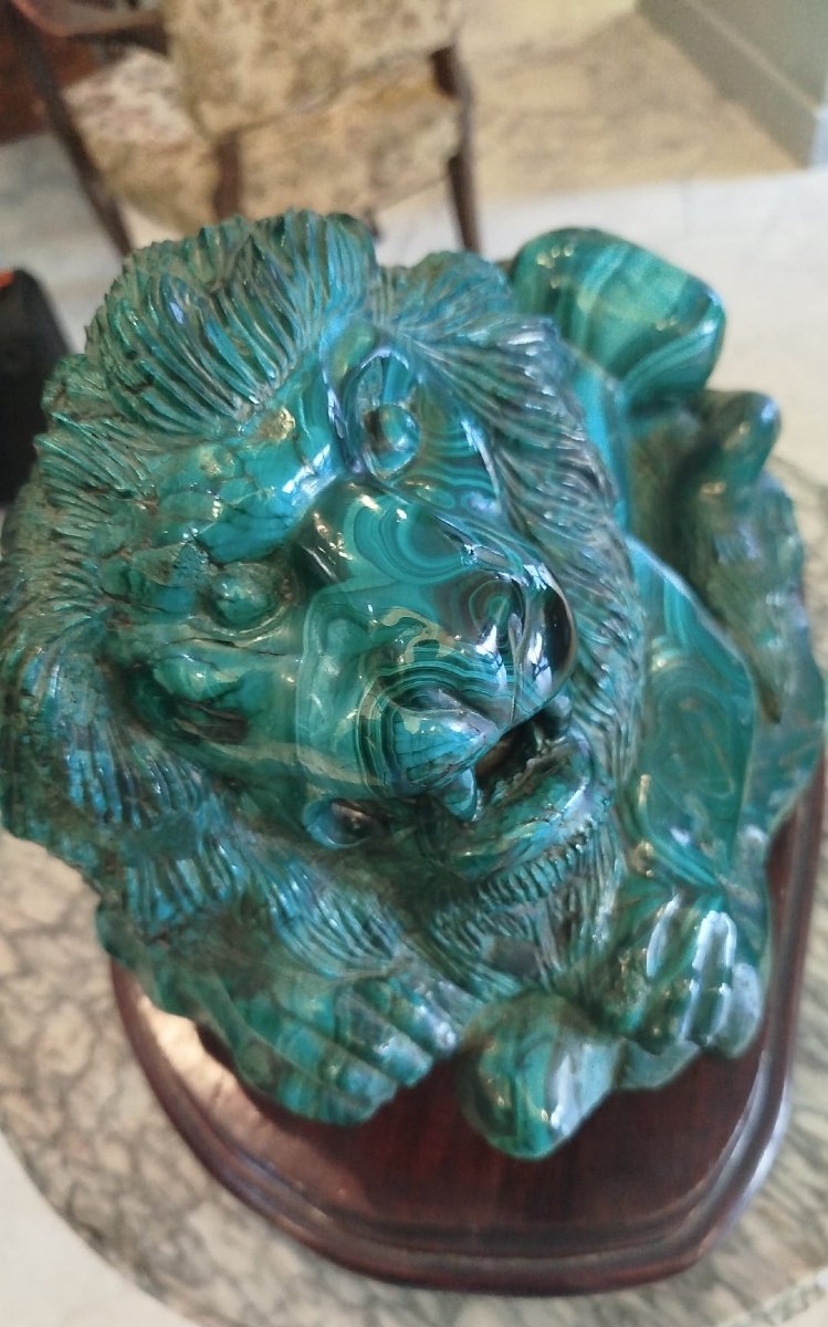 Blocco in malachite (anni ’30/’40)-photo-2