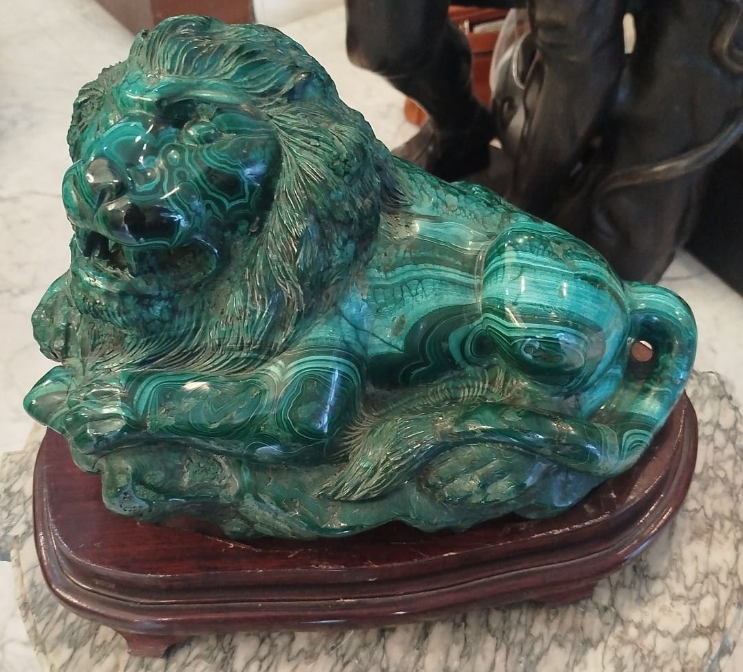 Blocco in malachite (anni ’30/’40)