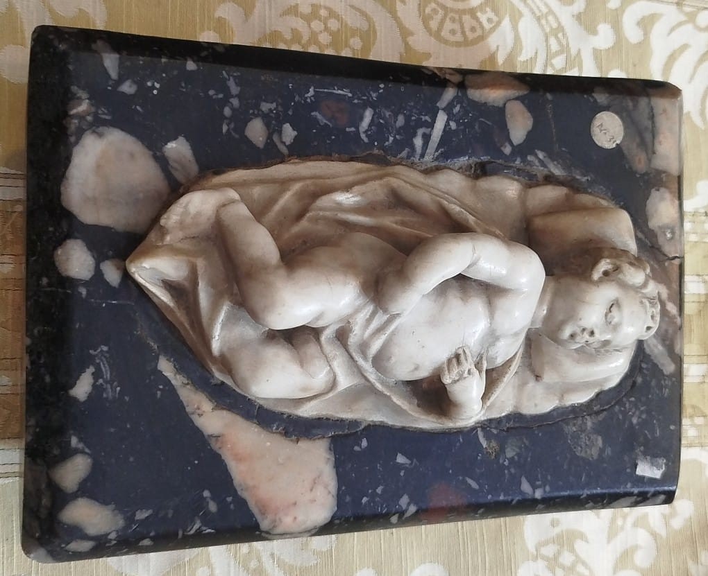 Scultura “Dormiente” in marmo statuario – XVII secolo