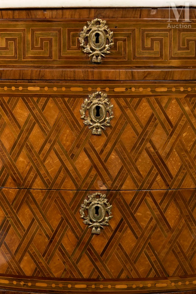 Importante comò dell’Italia del Nord – fine XVIII secolo-photo-2