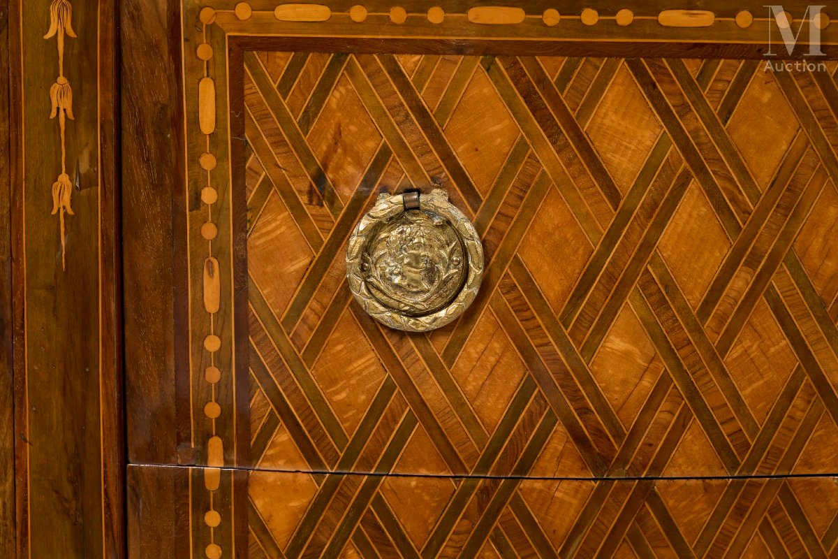 Importante comò dell’Italia del Nord – fine XVIII secolo-photo-3