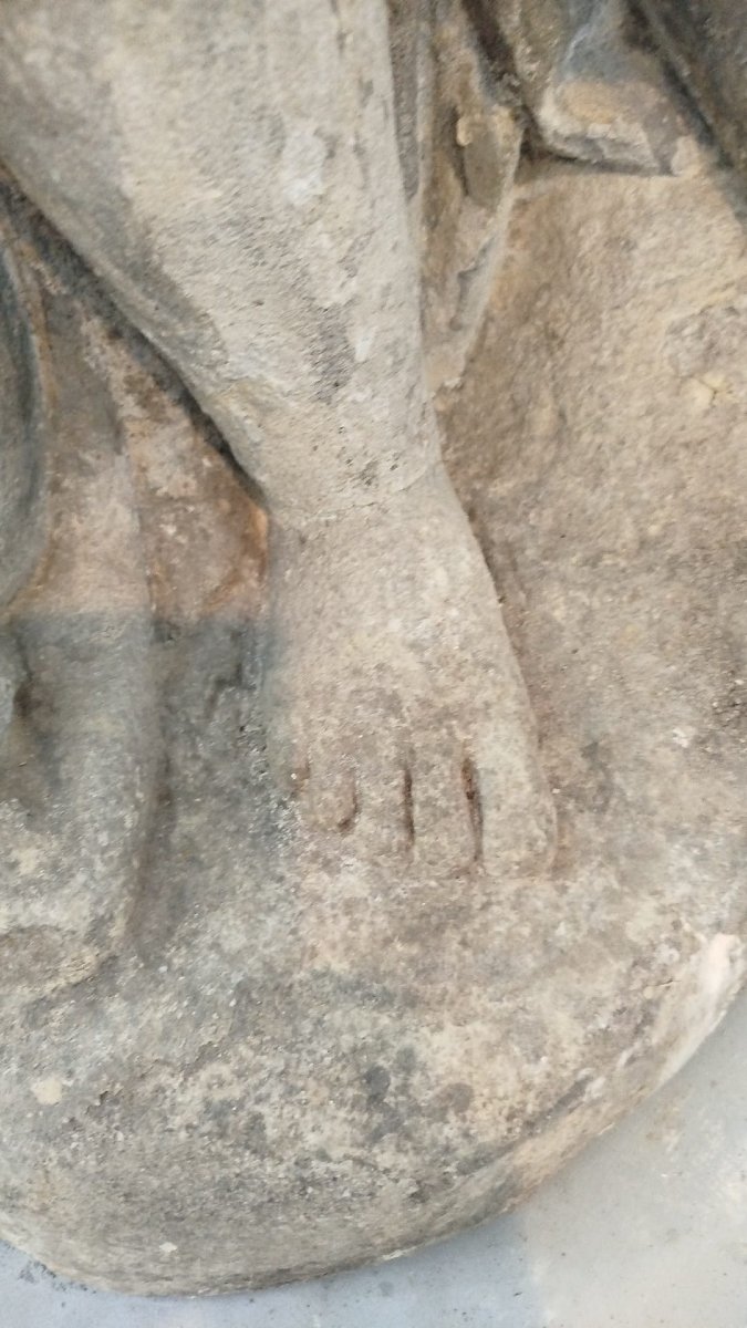 Statua in pietra del XVII secolo-photo-2