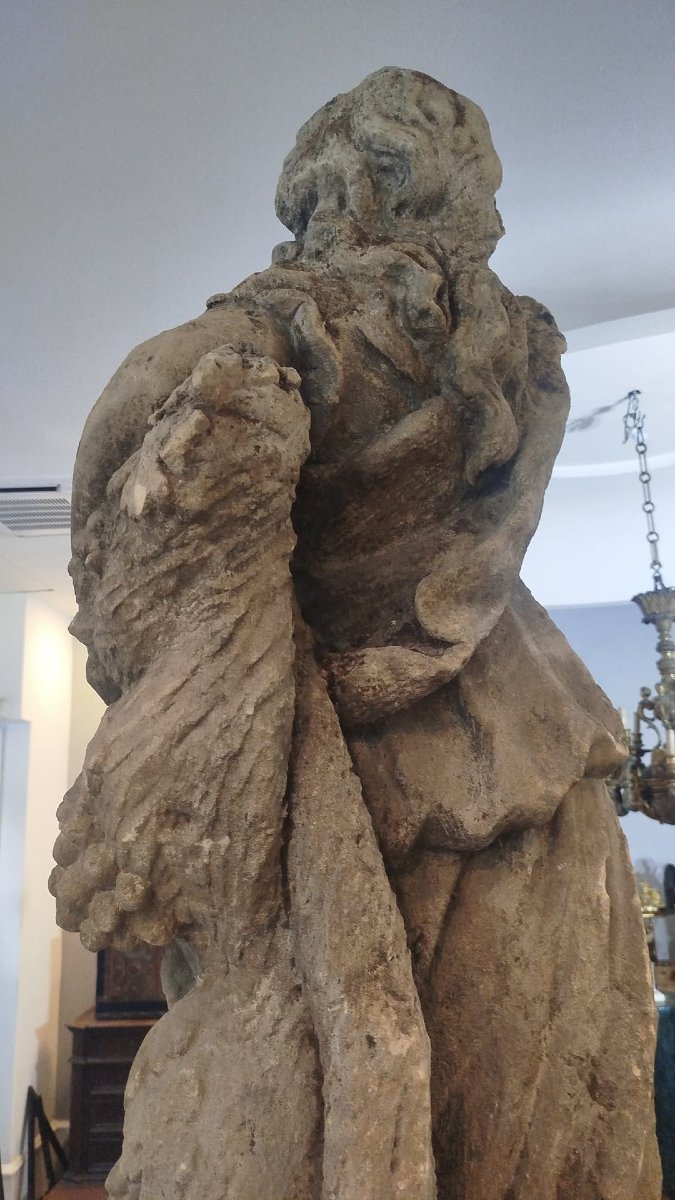 Statua in pietra del XVII secolo-photo-4