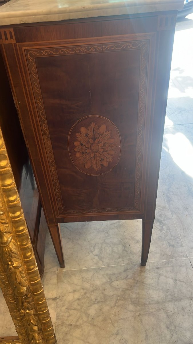 Comodino napoletano in stile Luigi XVI-photo-2