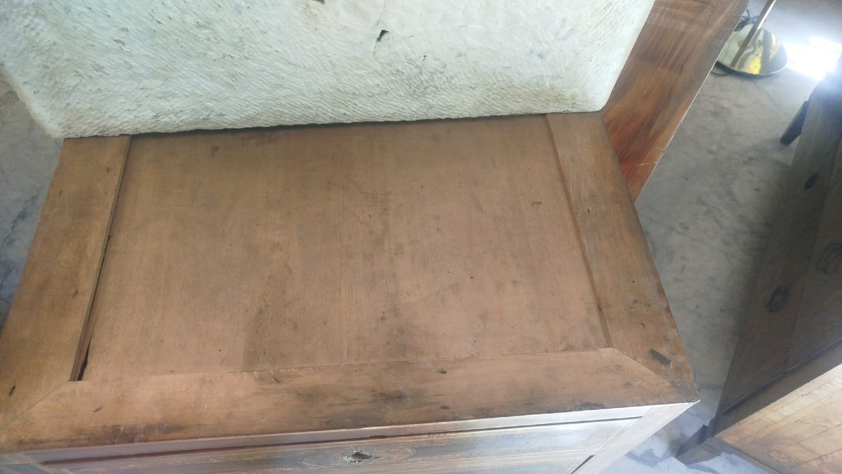 Comodino napoletano in stile Luigi XVI-photo-4