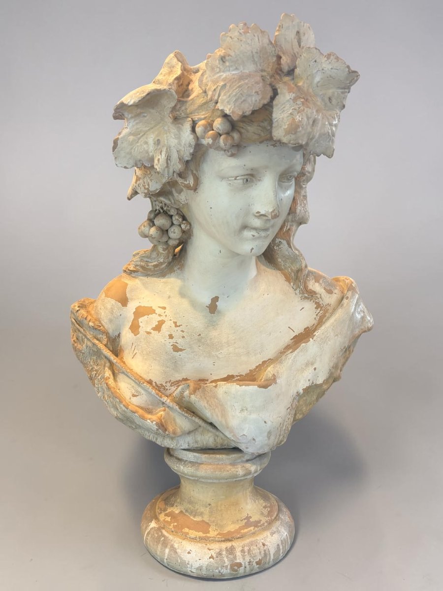 Statua in terracotta del XIX secolo – Flora