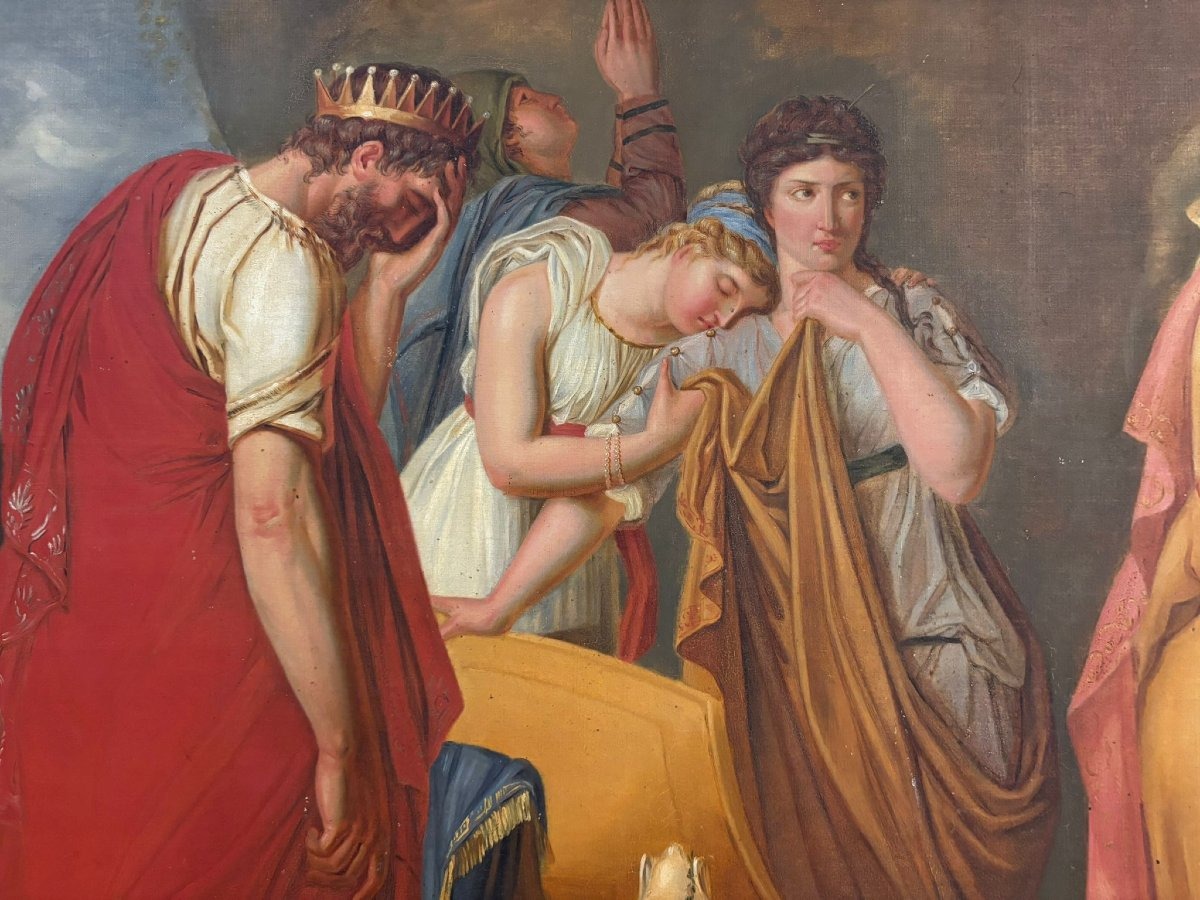 Psiche che saluta la sua famiglia – Scuola francese, 1780-photo-2