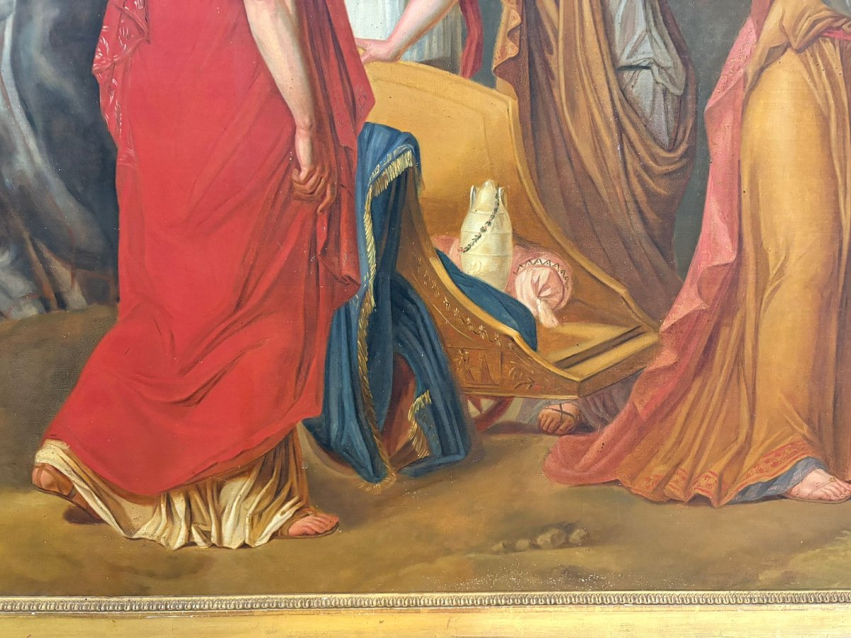 Psiche che saluta la sua famiglia – Scuola francese, 1780-photo-3
