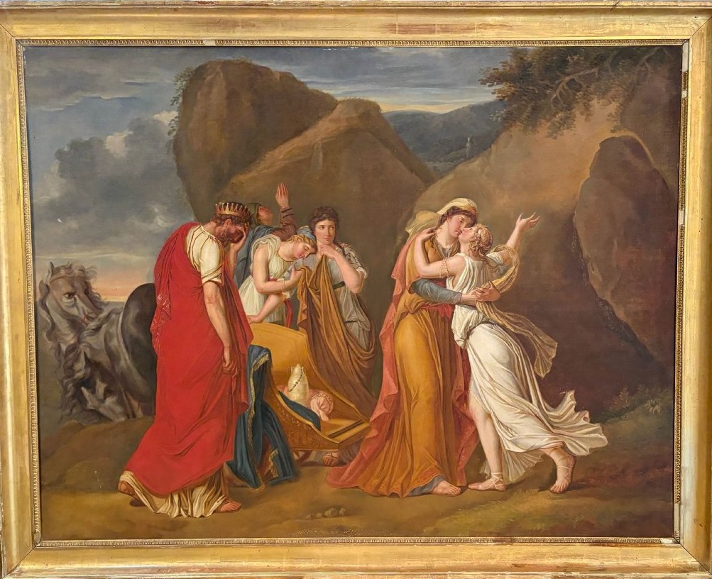 Psiche che saluta la sua famiglia – Scuola francese, 1780